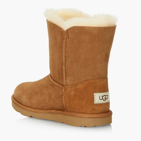 UGG Chestnut Brown Bailey Button Boots - 7, Toddler - Picture 9 of 11